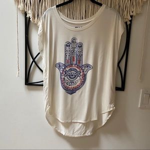 F.I.T Yoga muscle tee NWOT